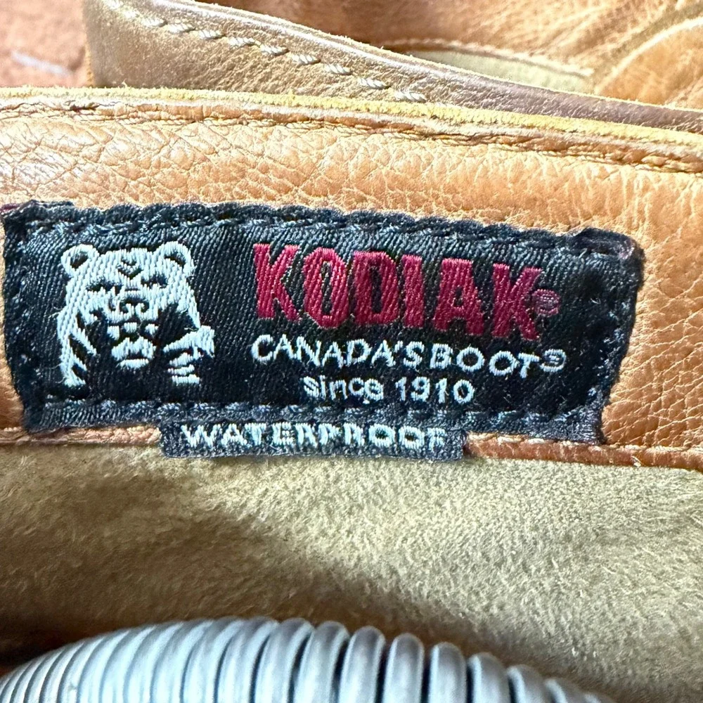 Kodiak Magog Mens Brown Leather Waterproof Chukka‎ Boots KD419127DWD Size 12 US